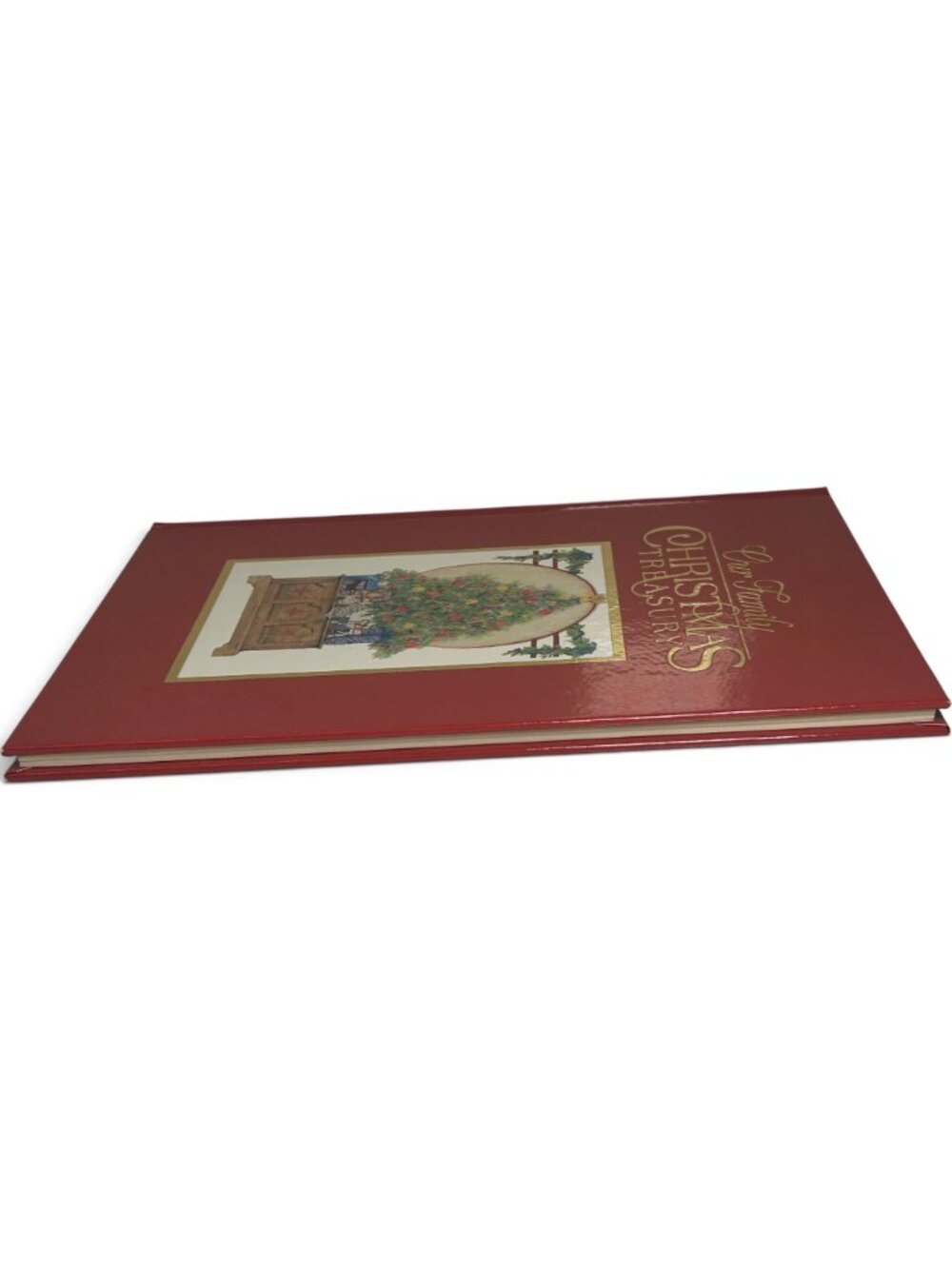 Vintage Our Family Christmas Treasury Memory Book Hardcover Current Inc 1989 New - Picture 13 of 13